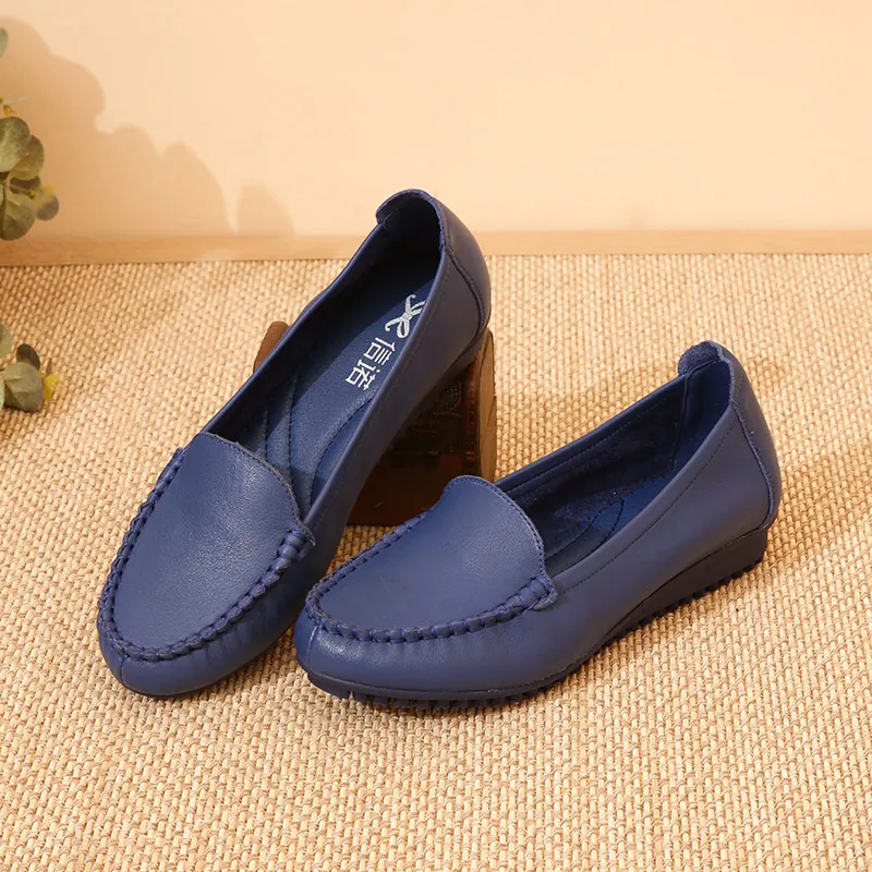 Cigna Gommino Loafers Women's Orange/Burgundy/Blue/Gray/White/Black-11