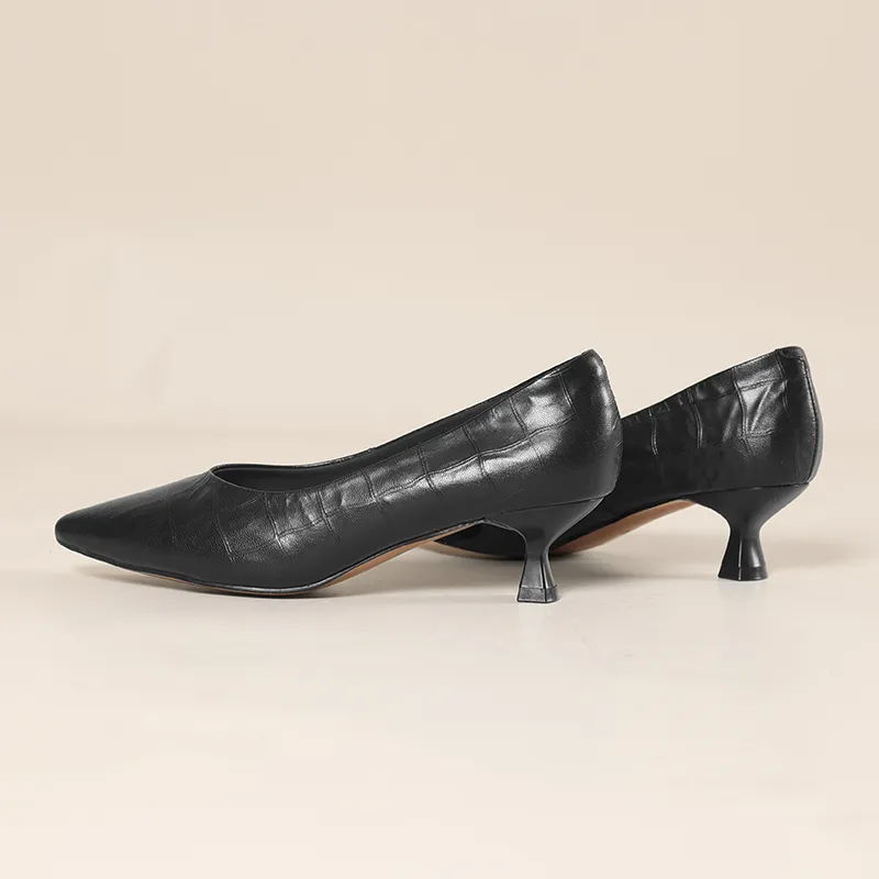 Cigna High Heels Women's Black/Khaki-3