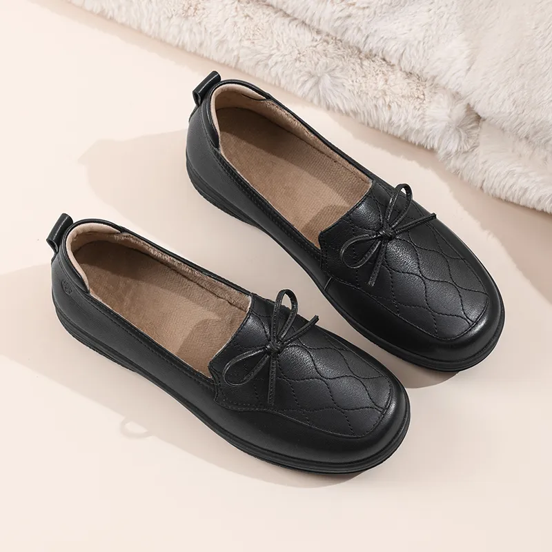 Cigna Loafers Women's Black/Apricot-3