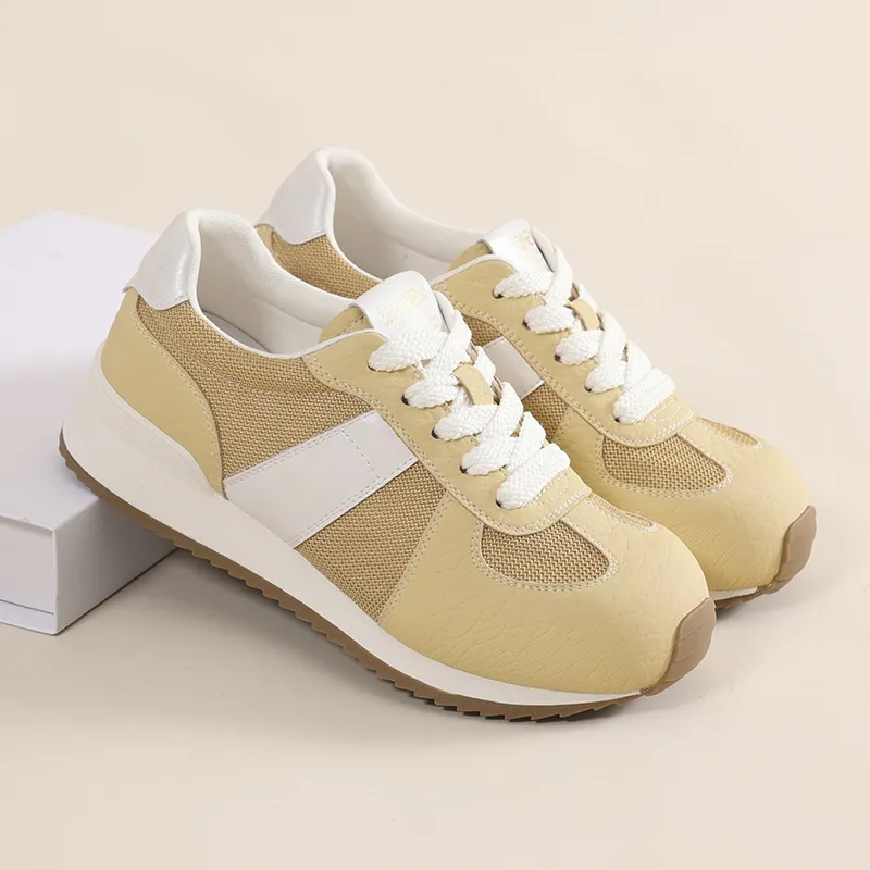Cigna Low Top Casual Shoes Women's Lemon-5