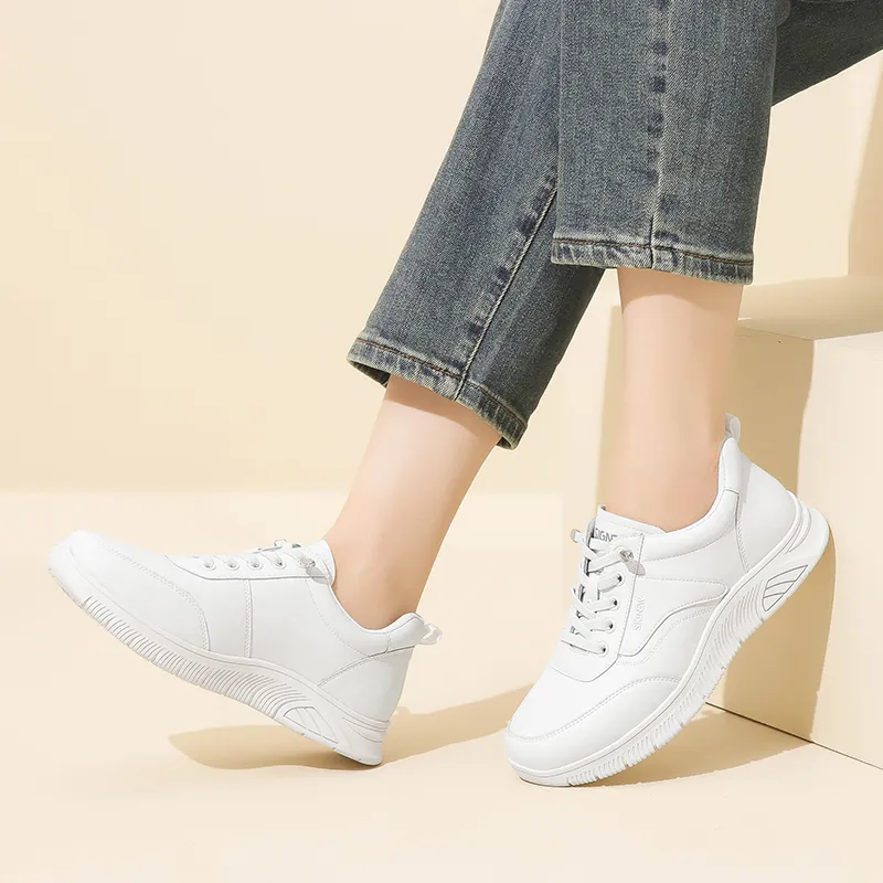 Cigna Durable Breathable Lightweight Mid-Top Casual Shoes For Everyday Life Women's-6