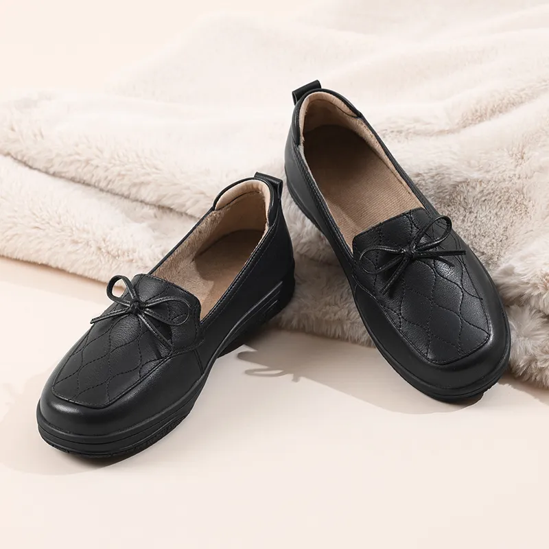 Cigna Loafers Women's Black/Apricot-2
