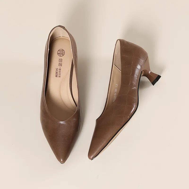 Cigna High Heels Women's Black/Khaki-10
