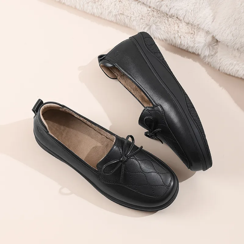 Cigna Loafers Women's Black/Apricot-4