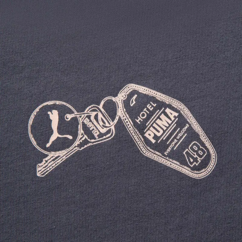 PUMA T Shirts Men Gray-4