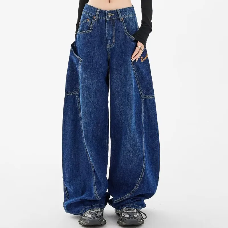 PRESSURE Jeans Unisex Blue-2