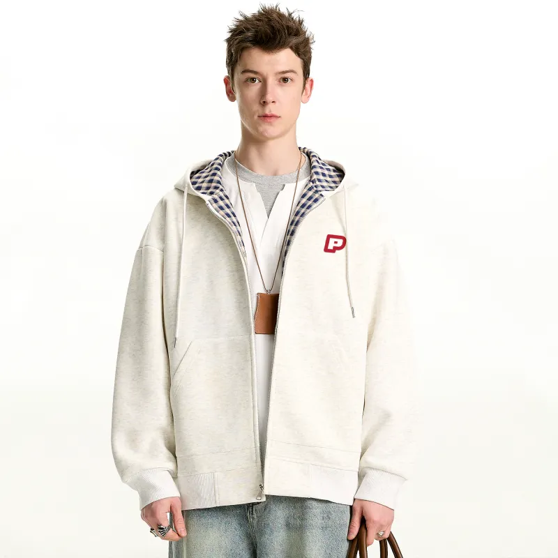 PRESSURE Sweatshirt Unisex White Heather Gray-4