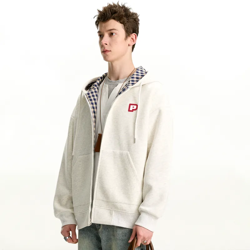 PRESSURE Sweatshirt Unisex White Heather Gray-5