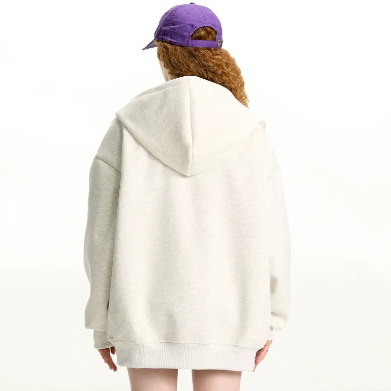 PRESSURE Sweatshirt Unisex White Heather Gray-6
