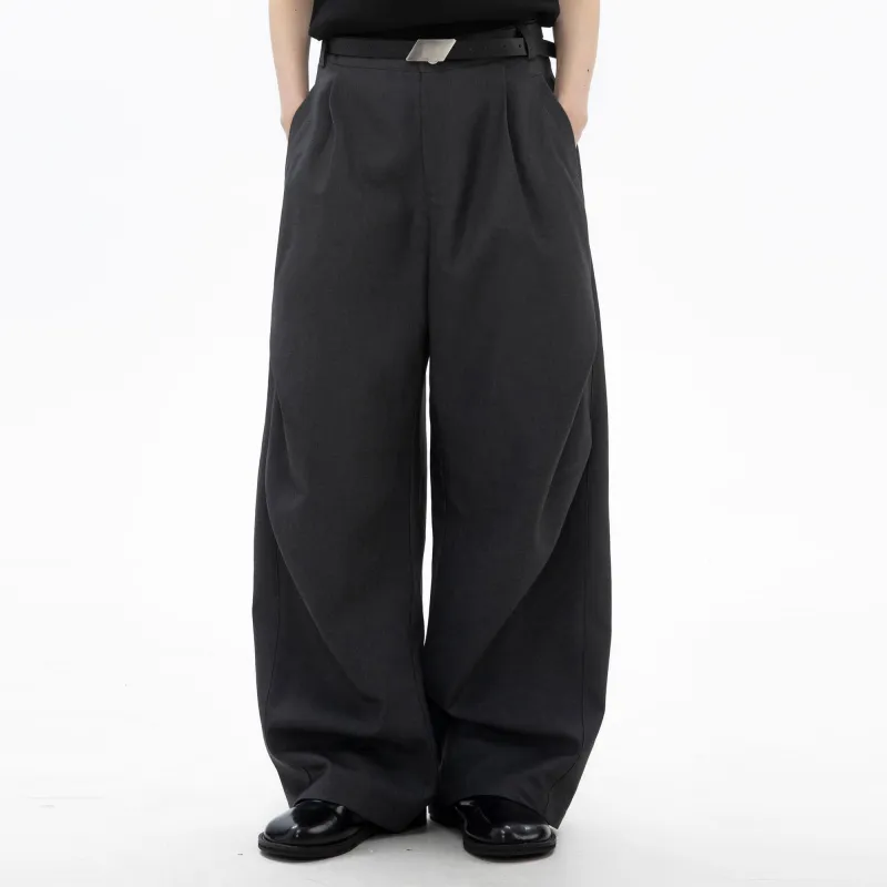 PRESSURE Casual Pants Unisex Black-14