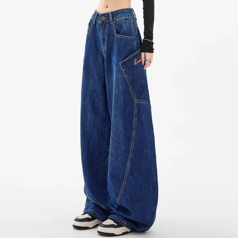 PRESSURE Jeans Unisex Blue-5