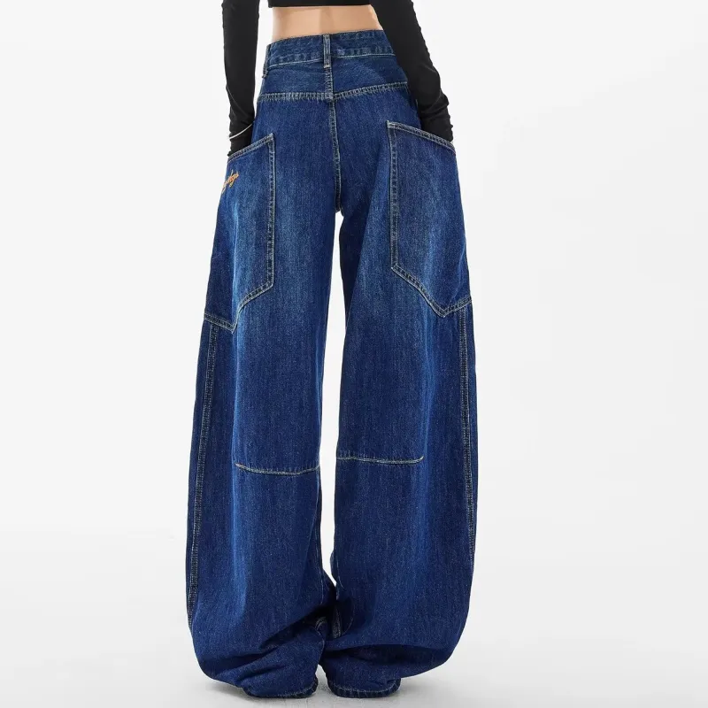 PRESSURE Jeans Unisex Blue-7