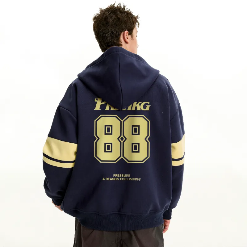 PRESSURE Sweatshirt Unisex Navy Blue-8