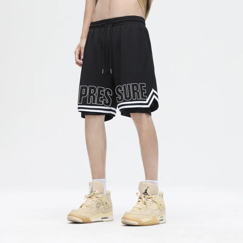 PRESSURE Casual Shorts Unisex-3
