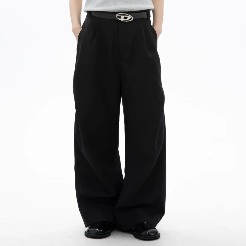 PRESSURE Casual Pants Unisex Black-2