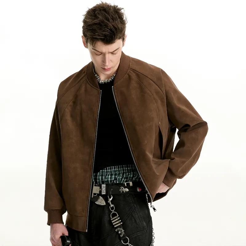 PRESSURE Leather Jackets Unisex-3