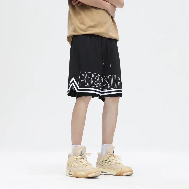 PRESSURE Casual Shorts Unisex-4