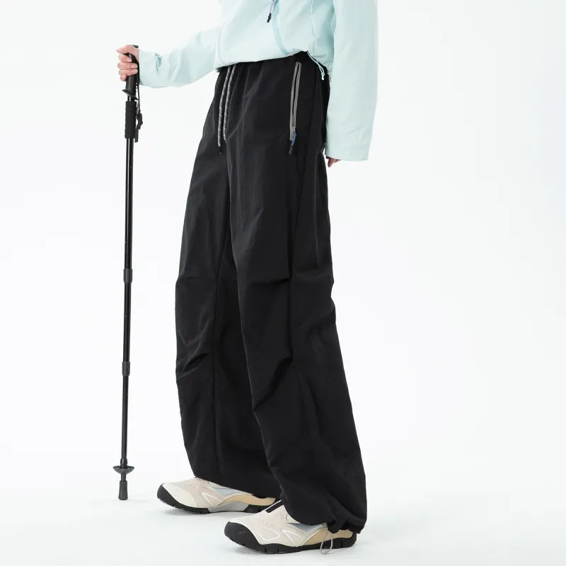 PRESSURE Casual Pants Unisex Black-5