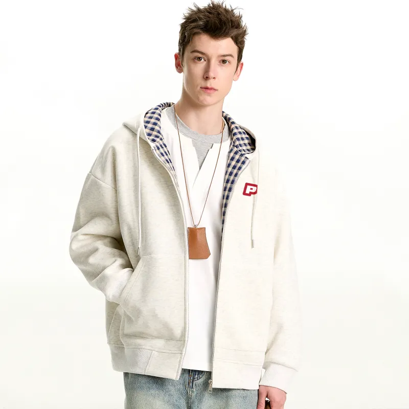 PRESSURE Sweatshirt Unisex White Heather Gray-3