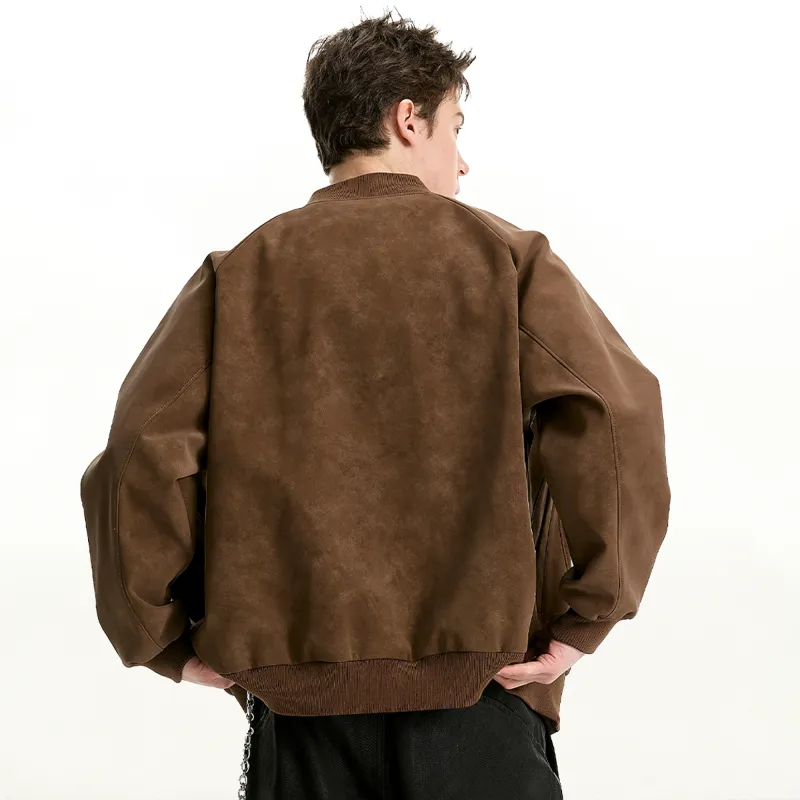 PRESSURE Leather Jackets Unisex-6