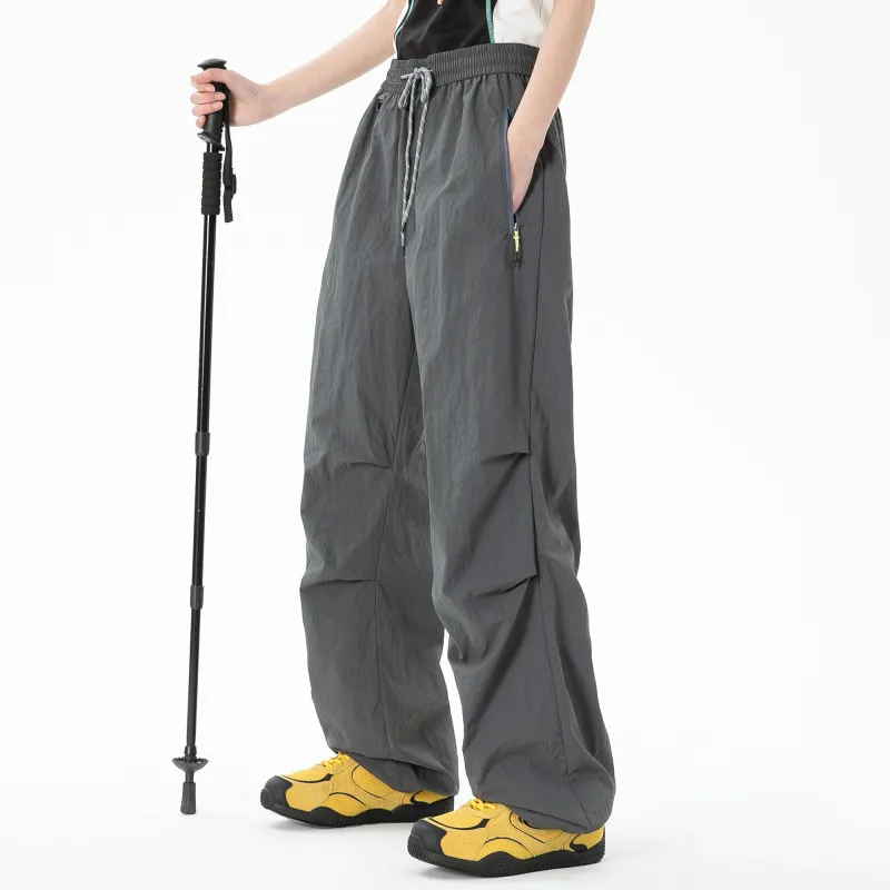 PRESSURE Casual Pants Unisex Black-29