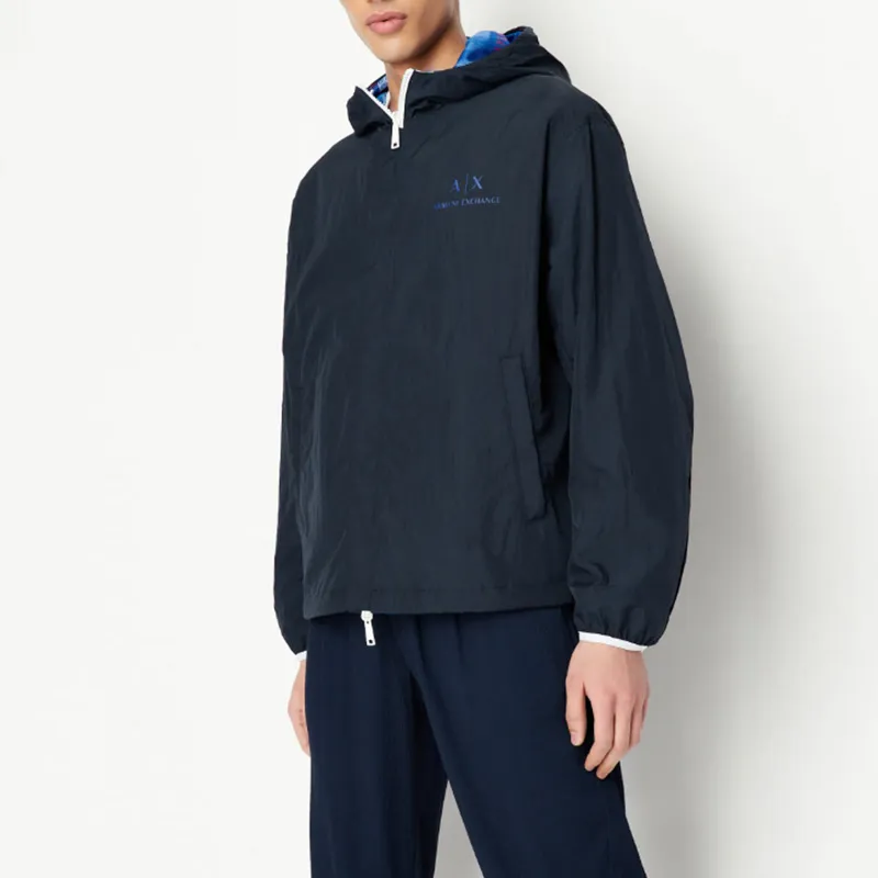 ARMANI EXCHANGE SS23 Jackets & Coats Men's Marine Blue-4
