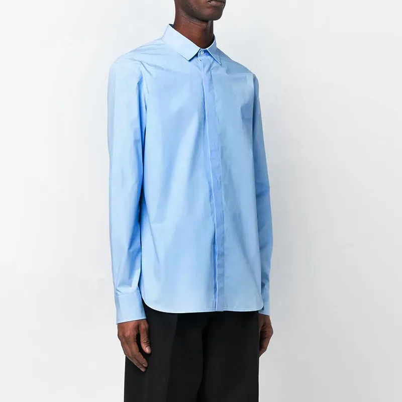 Valentino SS23 Shirt Men's Light Blue-2