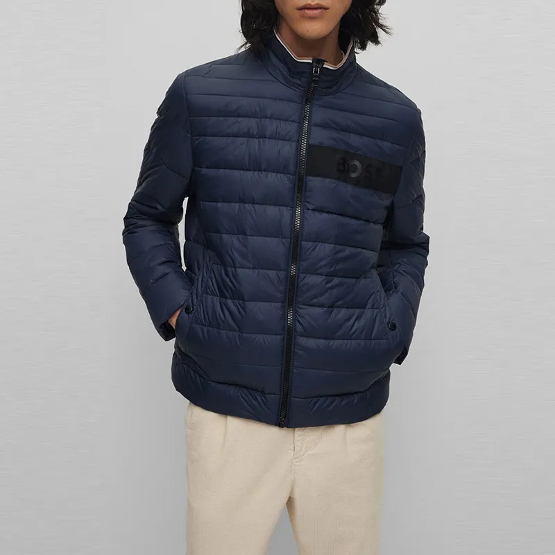 HUGO BOSS Puffer Jackets Men Dark Blue-2