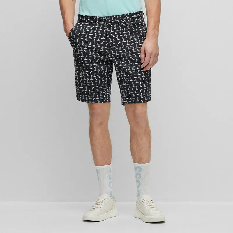 HUGO BOSS SS23 Casual Shorts Men's Black-3