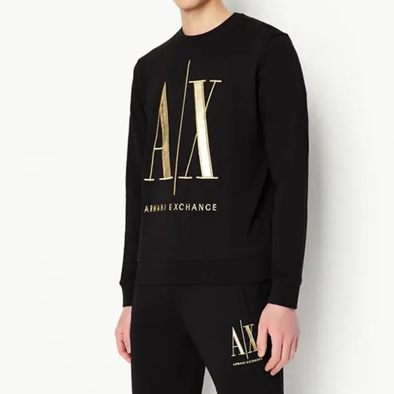 ARMANI EXCHANGE Sweatshirts Men Black-2