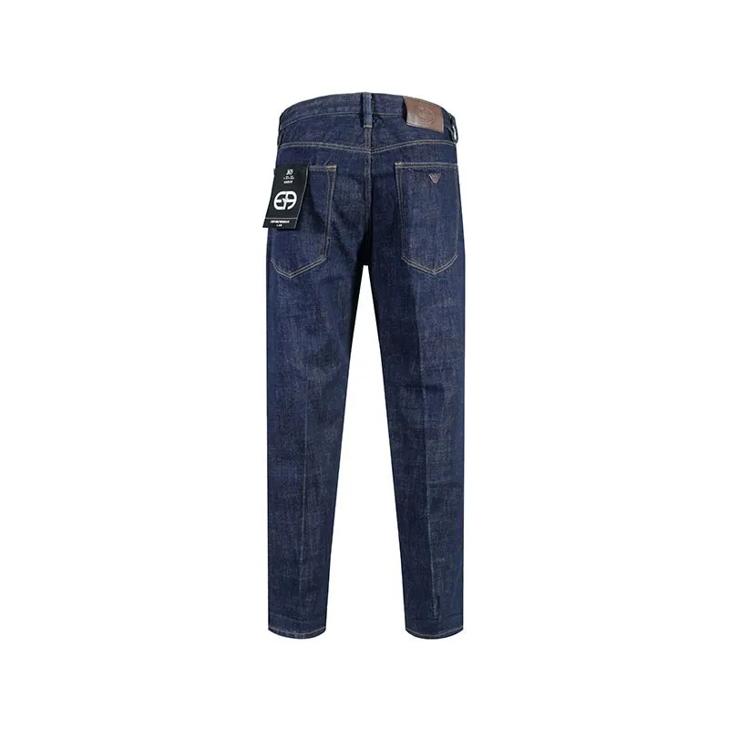 EMPORIO ARMANI SS24 Jeans Men's Dark Denim Blue Color-1