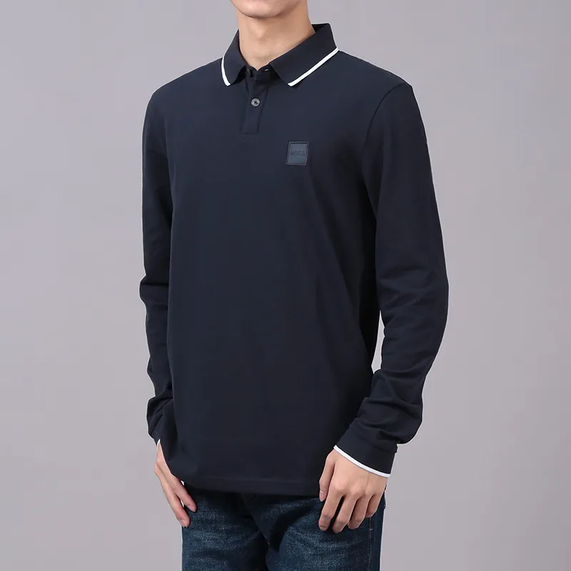 HUGO BOSS Polo Shirts Men Blue-2