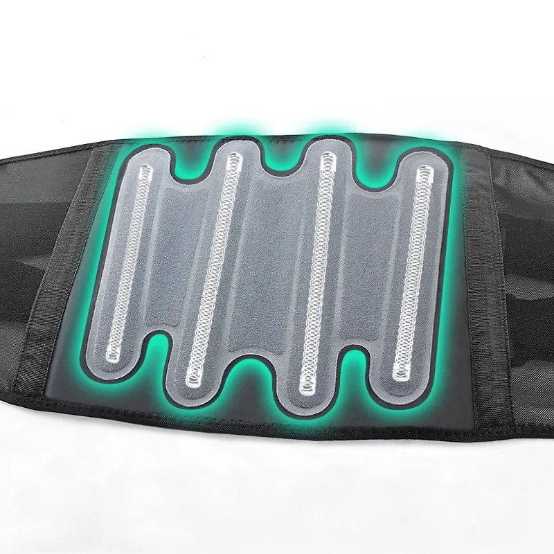 AOLIKES Back Support Braces Basketball, Badminton, Fitness Breathable Protective Compression Black Nylon Unisex-3