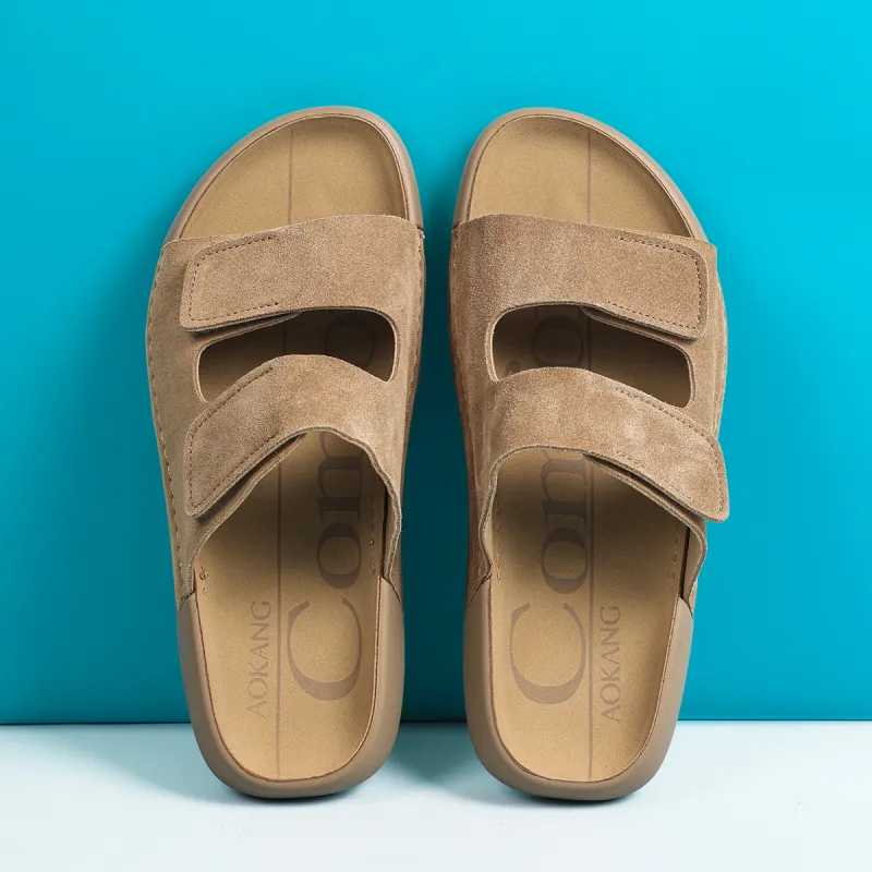 AOKANG Slip Resistant Slide Slippers Men's-9