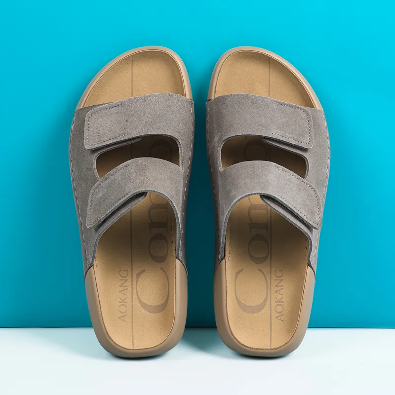 AOKANG Slip Resistant Slide Slippers Men's-3