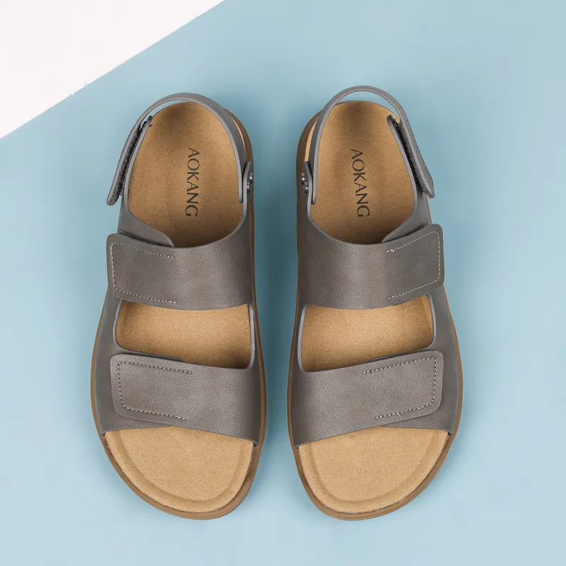 AOKANG One Strap Sandals Men-7