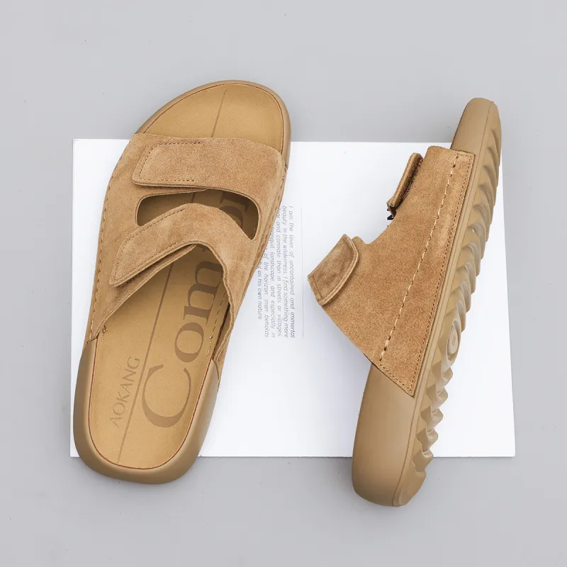 AOKANG Slip Resistant Slide Slippers Men's-10