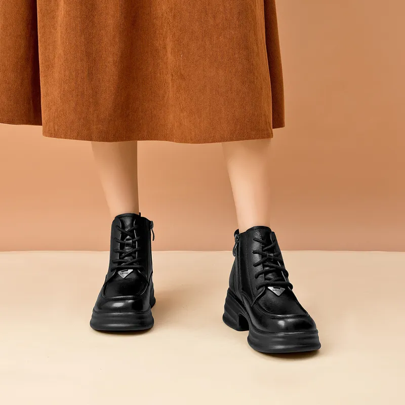 AOKANG Ankle Boots Women's Black-7