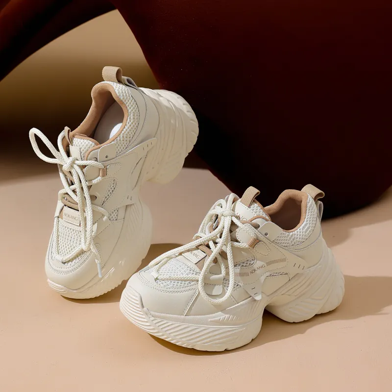 AOKANG Low Top Chunky Sneakers Women's-8