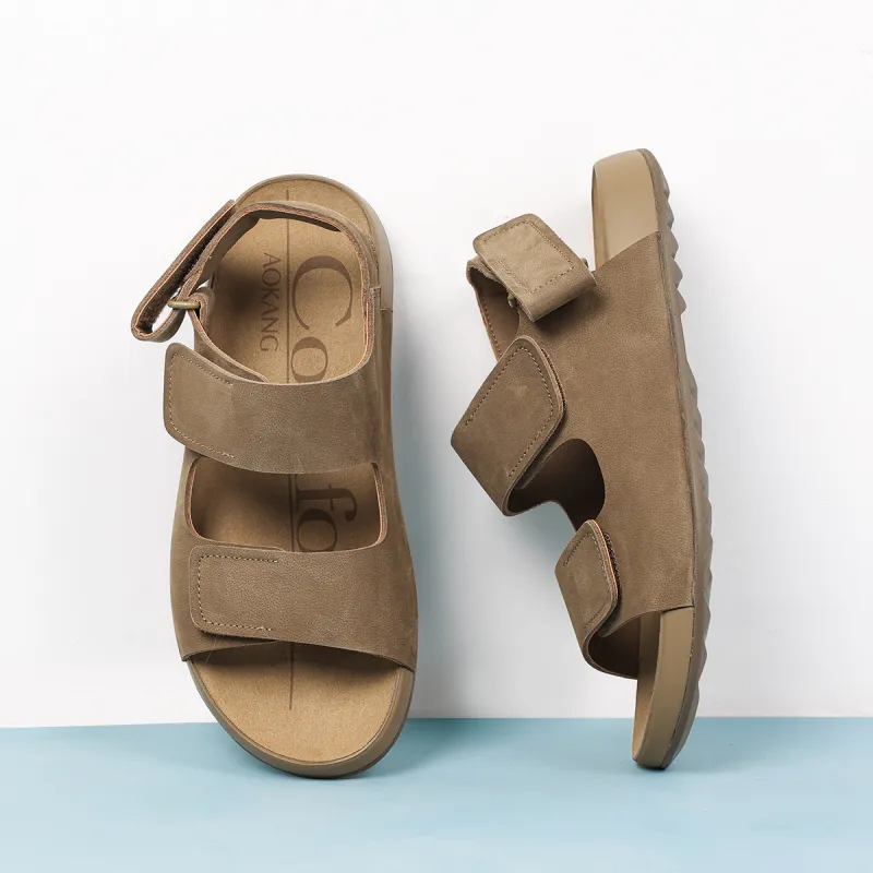 AOKANG One Strap Sandals Men-4