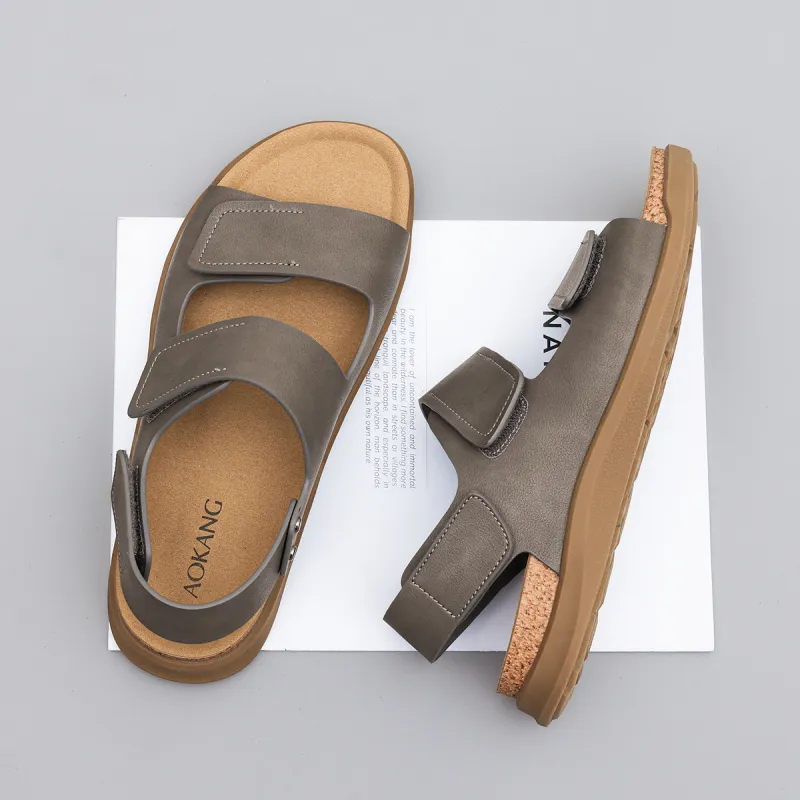 AOKANG One Strap Sandals Men-9