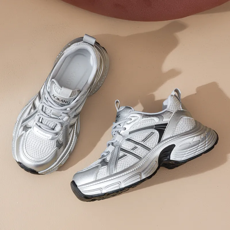 AOKANG Mid Top Casual Shoes Women's-5