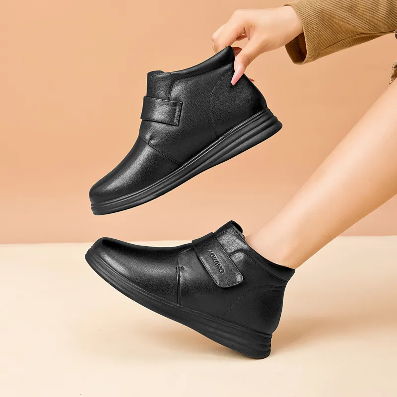 AOKANG Ankle Boots 3cm Women's Black-5
