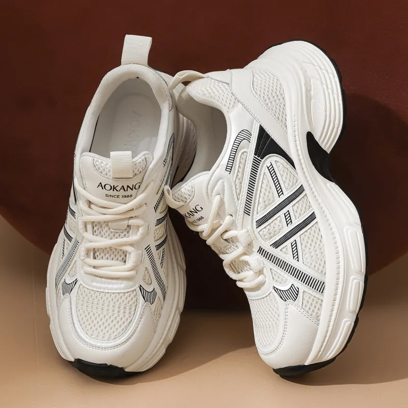 AOKANG Mid Top Casual Shoes Women's-9
