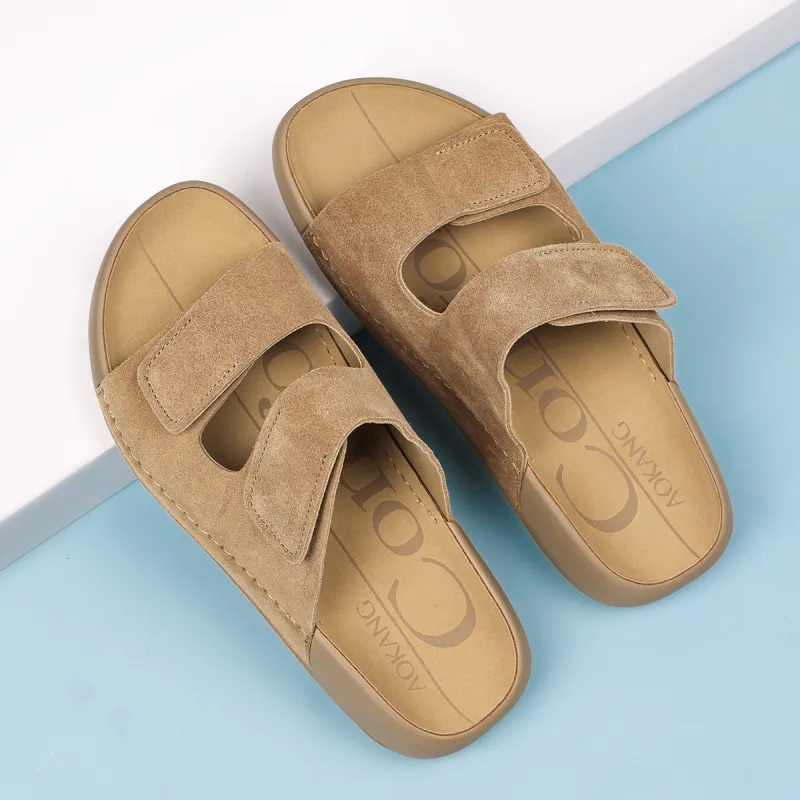 AOKANG Slip Resistant Slide Slippers Men's-7