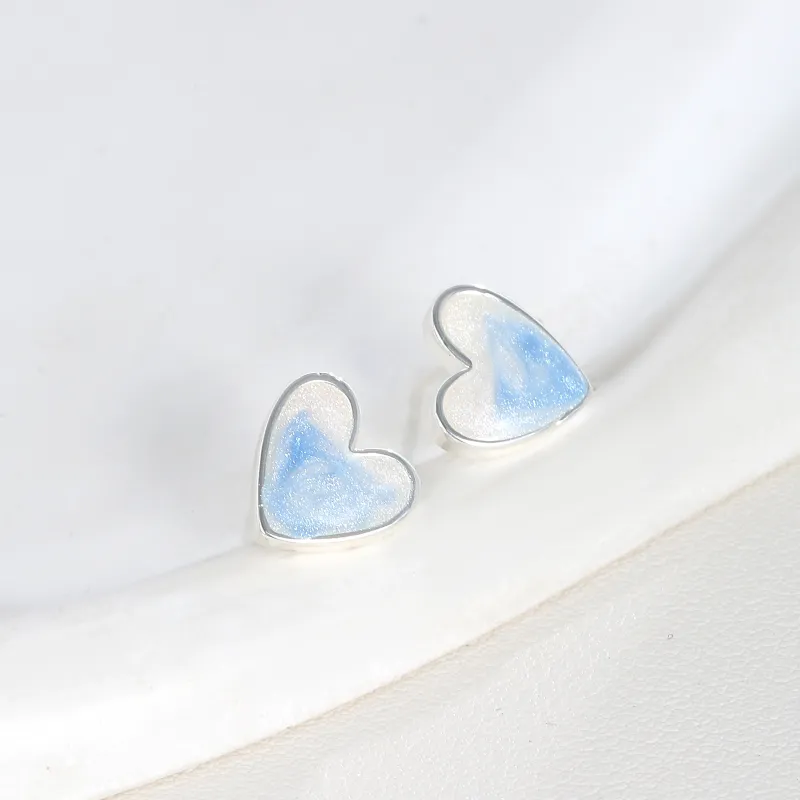 BING STUDIO 925 Silver Needles Stud Earrings Women's-2