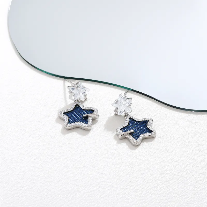 BING STUDIO 925 Sterling Silver Stud Earrings Women's-1