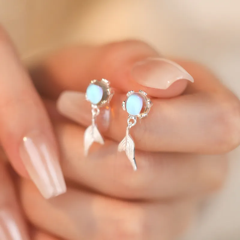 BING STUDIO S925 Silver Earrings Women's-3