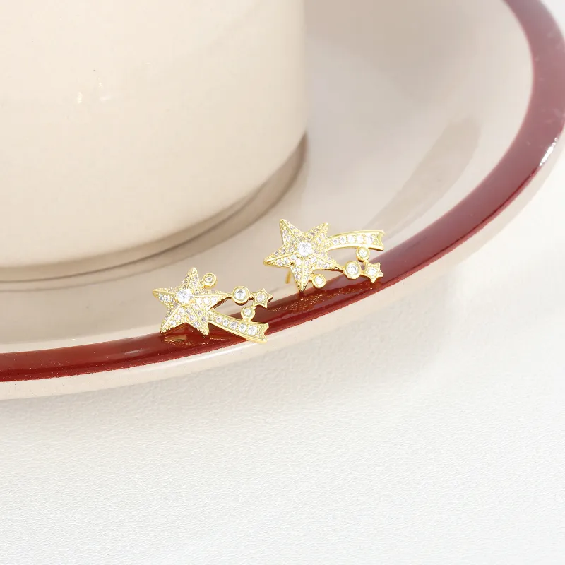 BING STUDIO 925 Sterling Silver Stud Earrings Women's-5