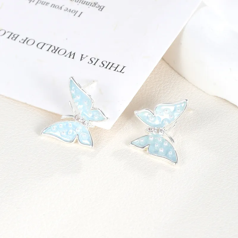 BING STUDIO 925 Sterling Silver Stud Earrings Women's-3
